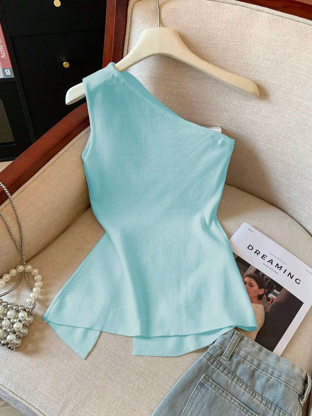 Top SHEIN, albastru