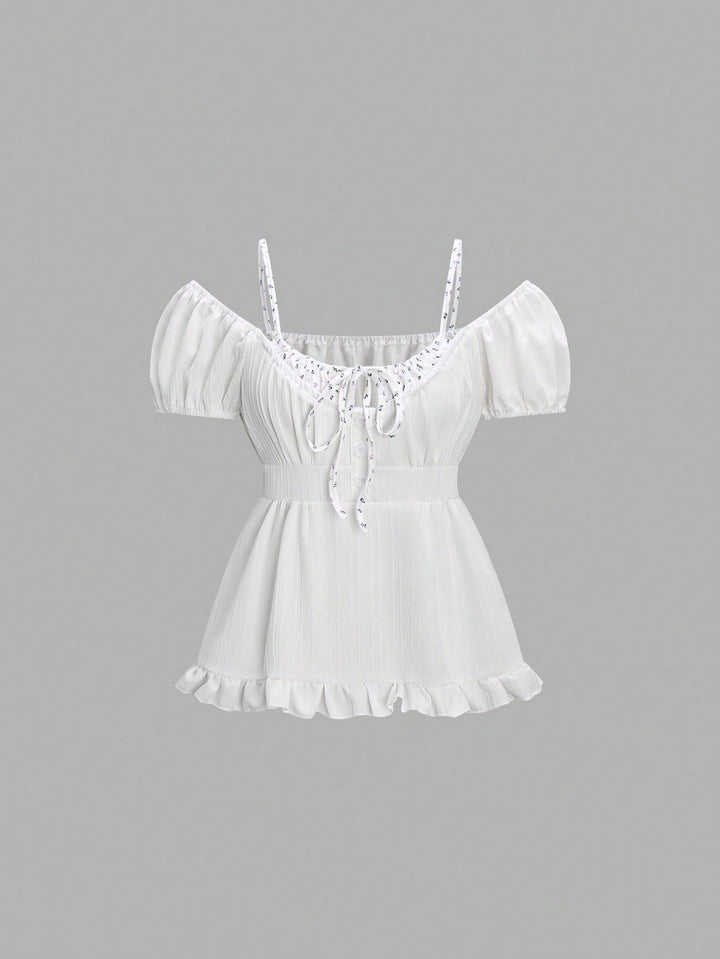 Bluza SHEIN, alb