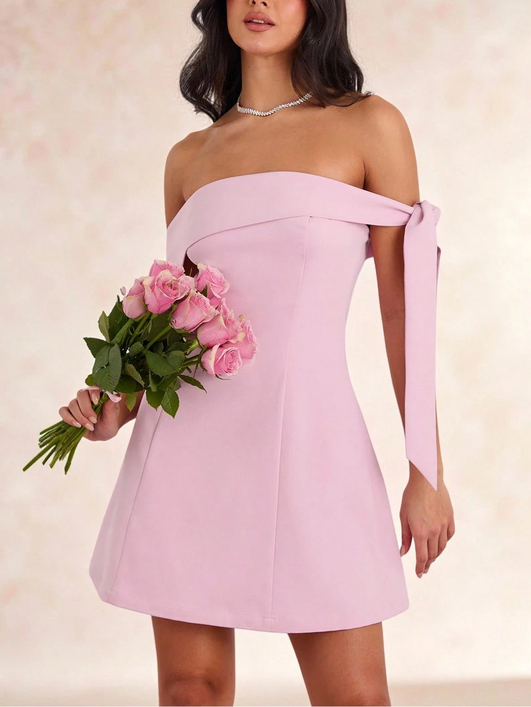 Rochie mini SHEIN, roz