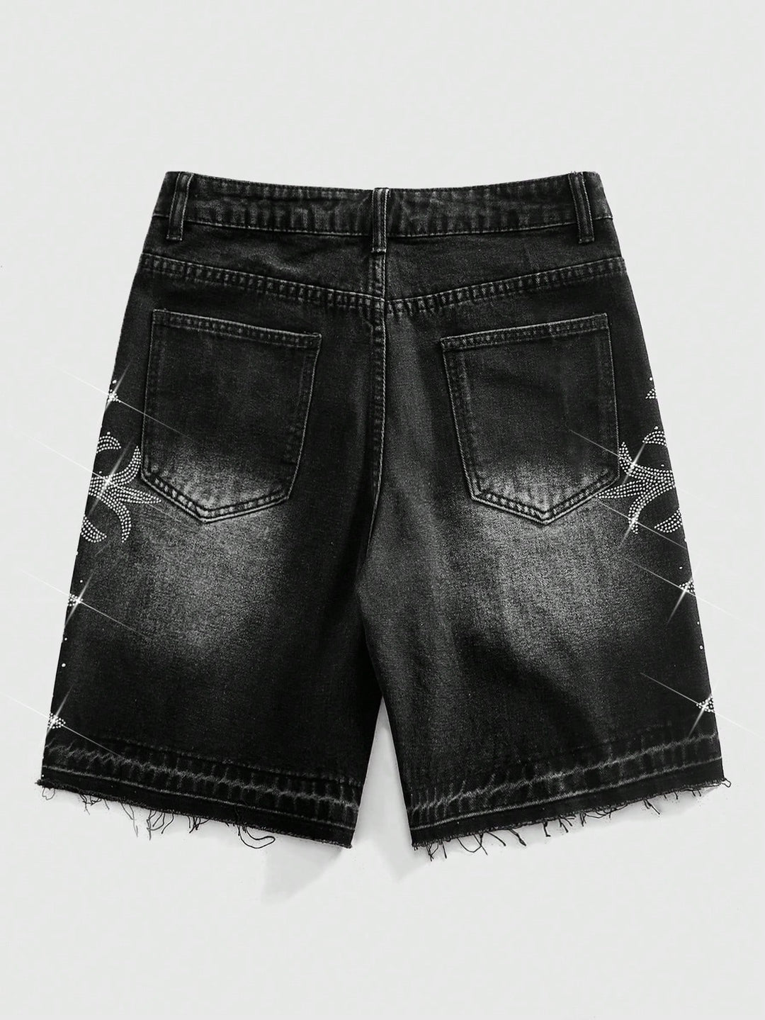 Pantaloni scurți SHEIN, negru