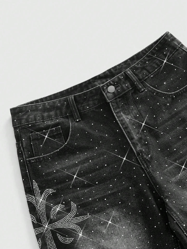 Pantaloni scurți SHEIN, negru