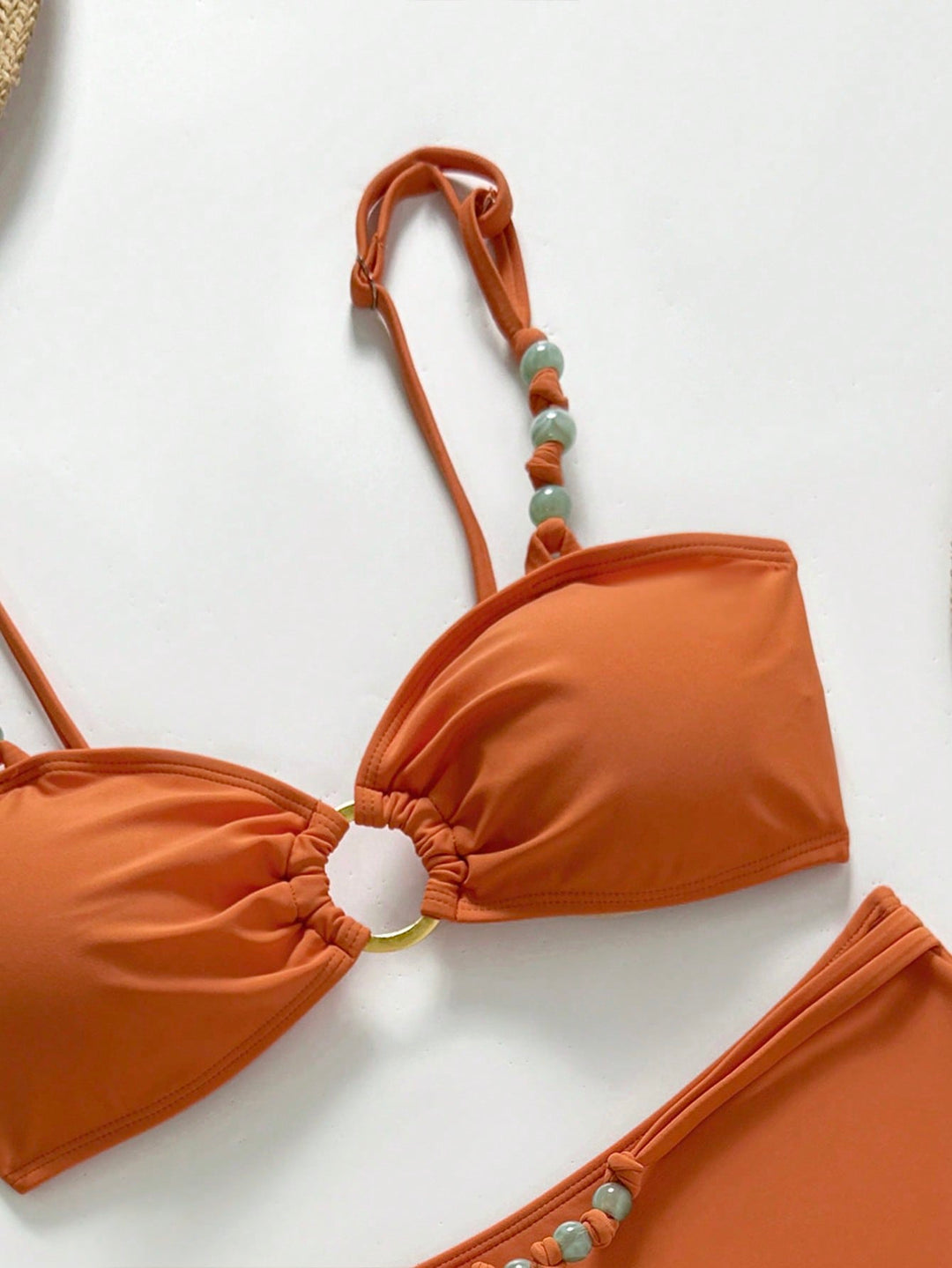 Set bikini SHEIN, portocaliu