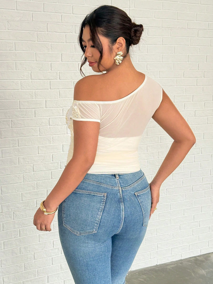 Tricou SHEIN, portocaliu