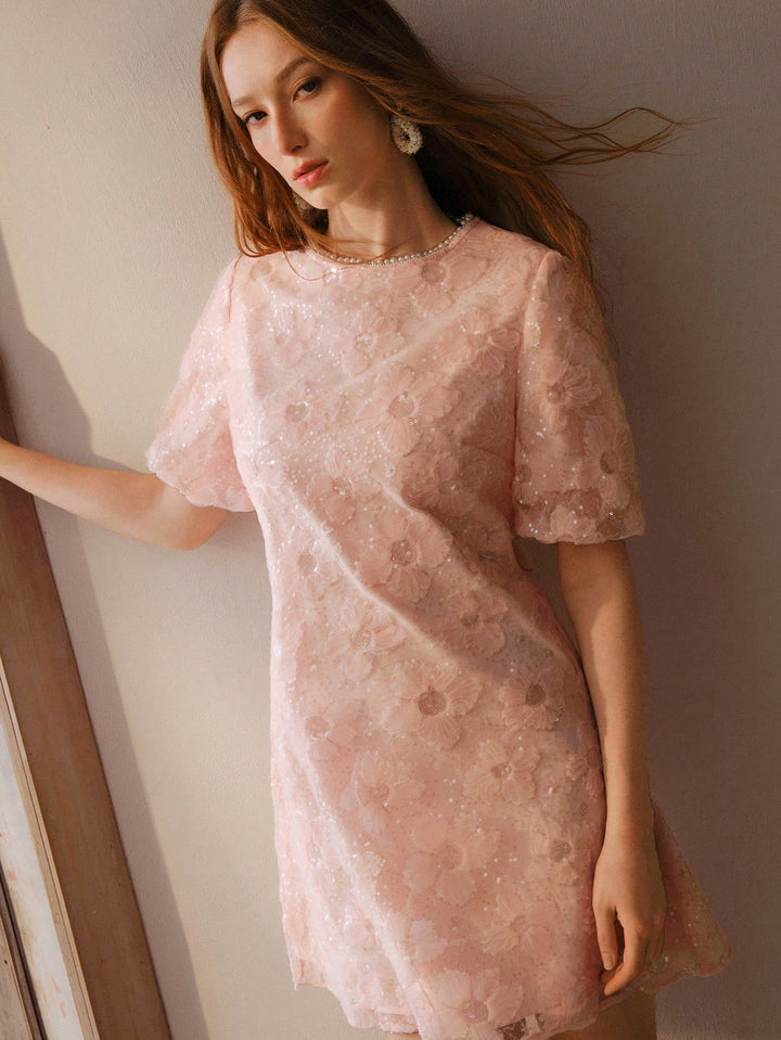 Rochie mini SHEIN, roz