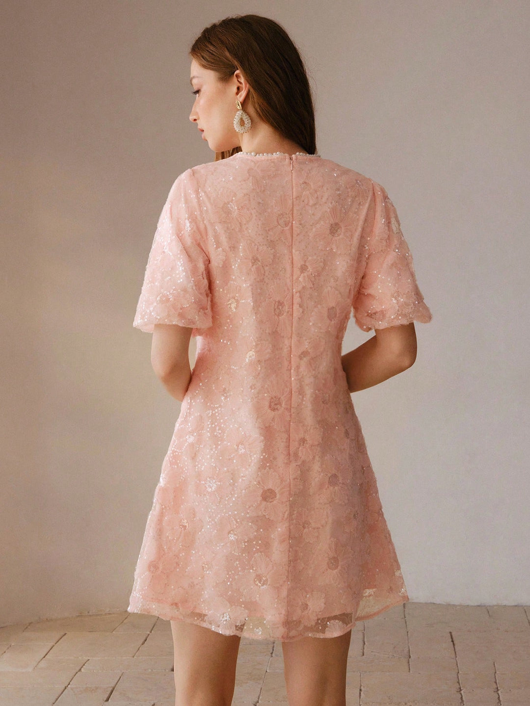 Rochie mini SHEIN, roz