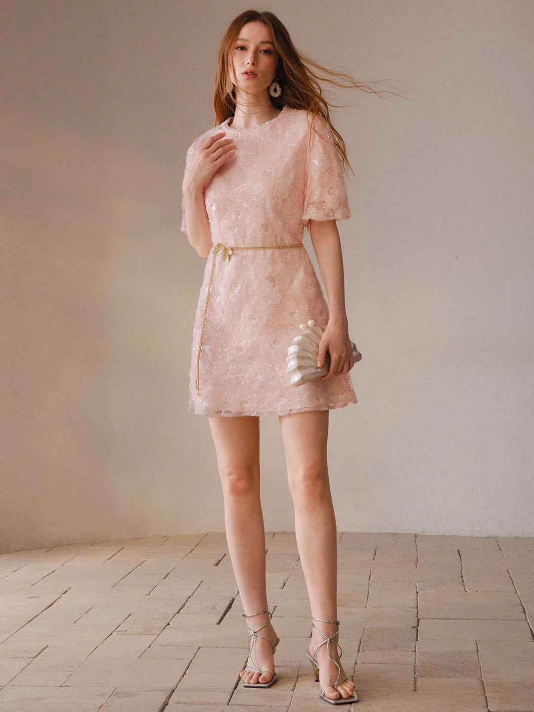 Rochie mini SHEIN, roz