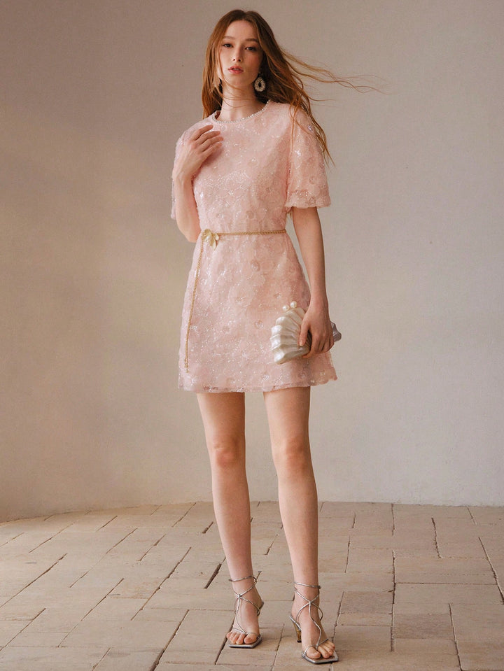 Rochie mini SHEIN, roz