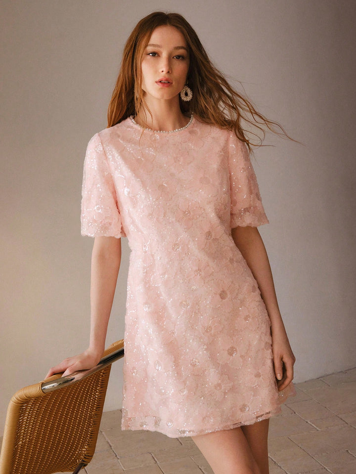 Rochie mini SHEIN, roz