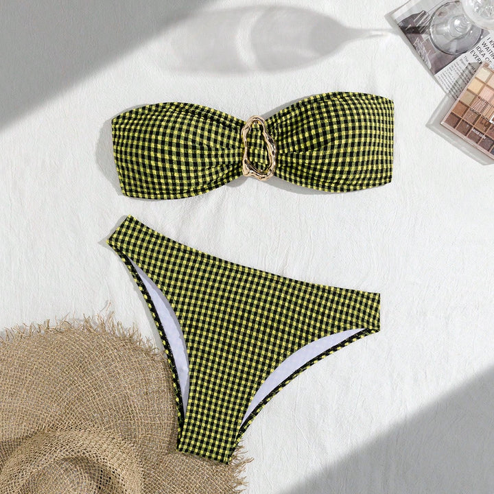 Set bikini SHEIN, animal print