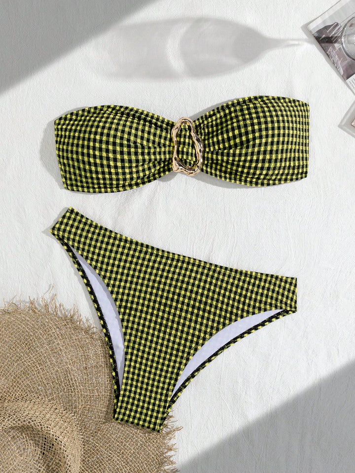 Set bikini SHEIN, animal print