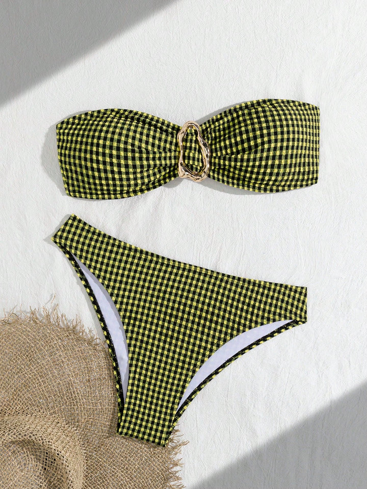 Set bikini SHEIN, animal print