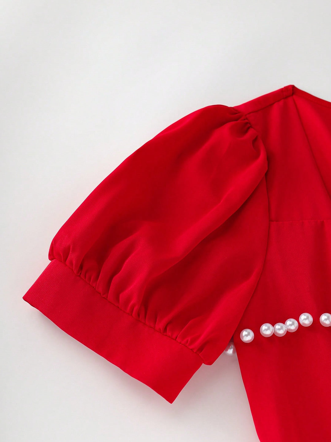 SHEIN midi ruha, piros
