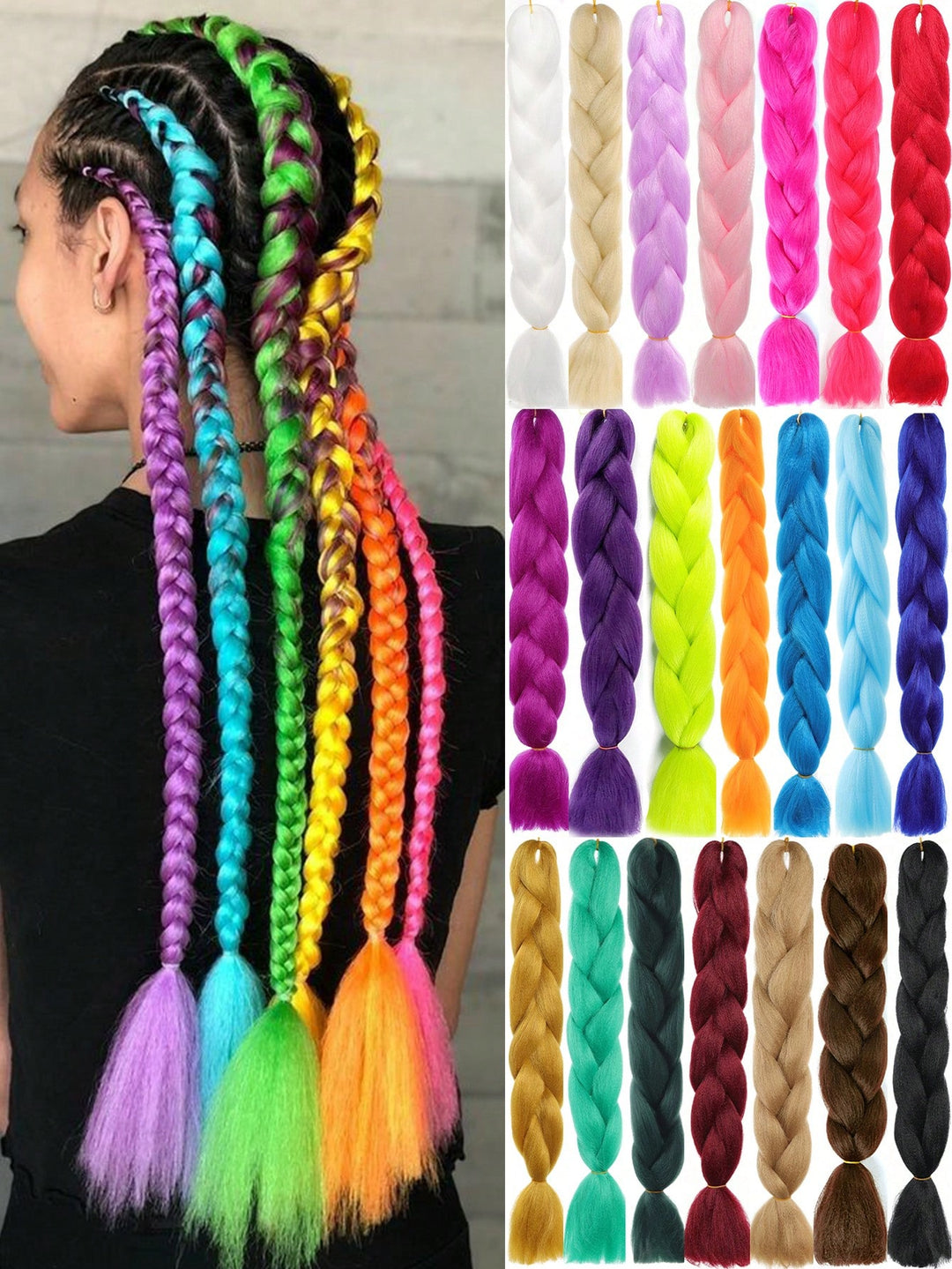 Extensie SHEIN, mix culori