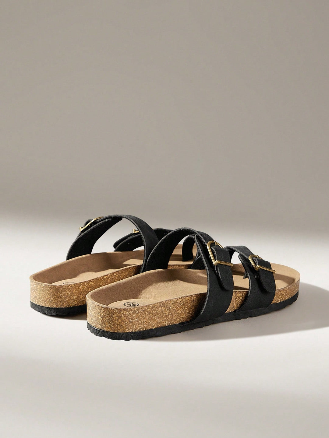 SHEIN Sliders, Black