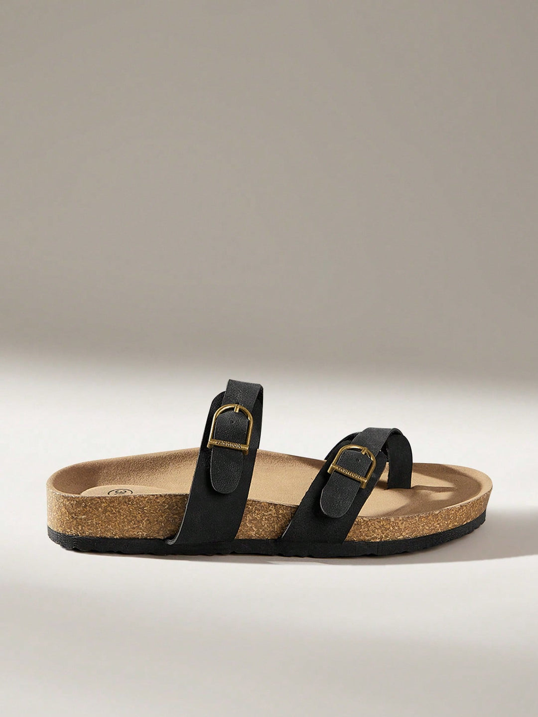 SHEIN Sliders, Black