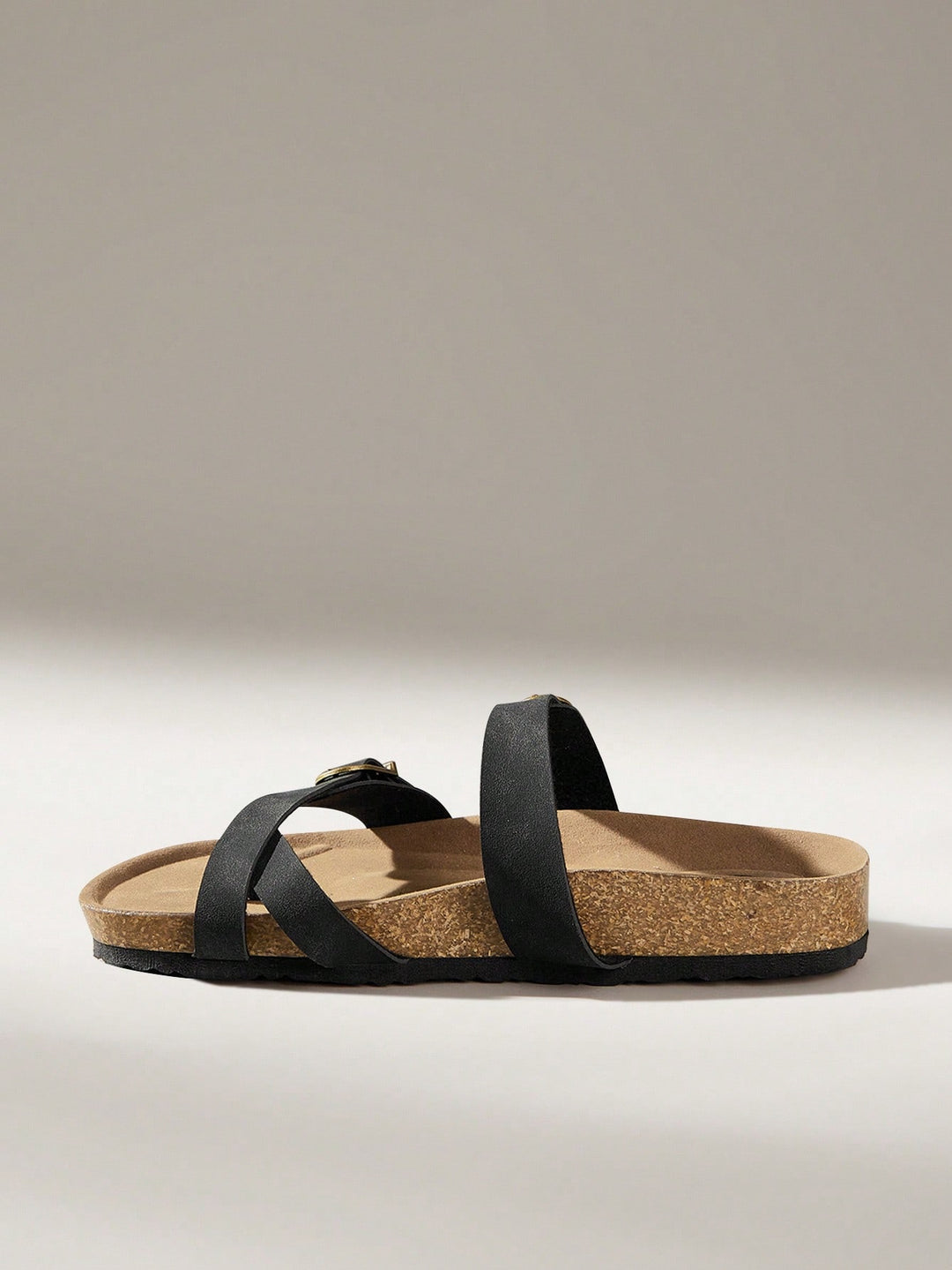 SHEIN Sliders, Black