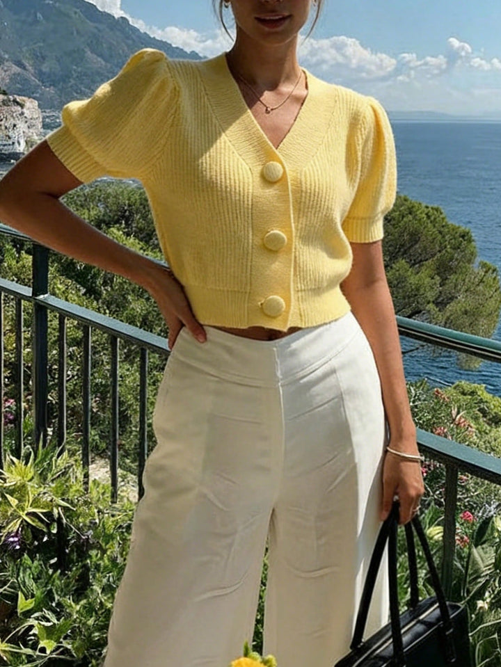 Cardigan SHEIN, galben