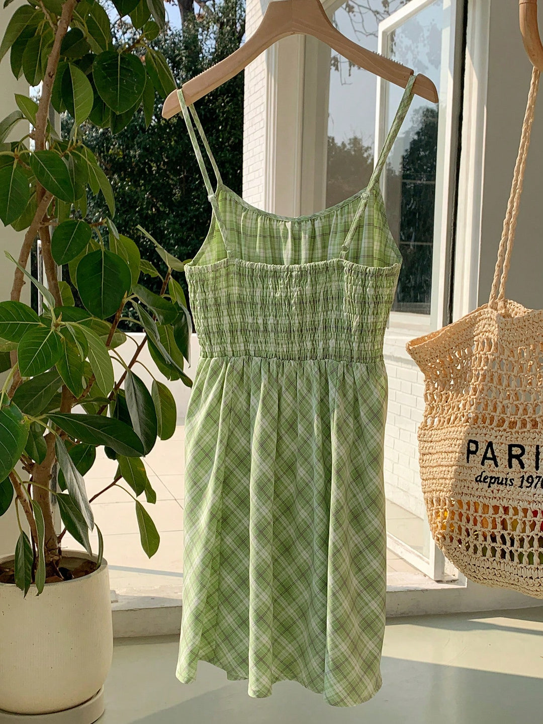 Rochie mini SHEIN, verde