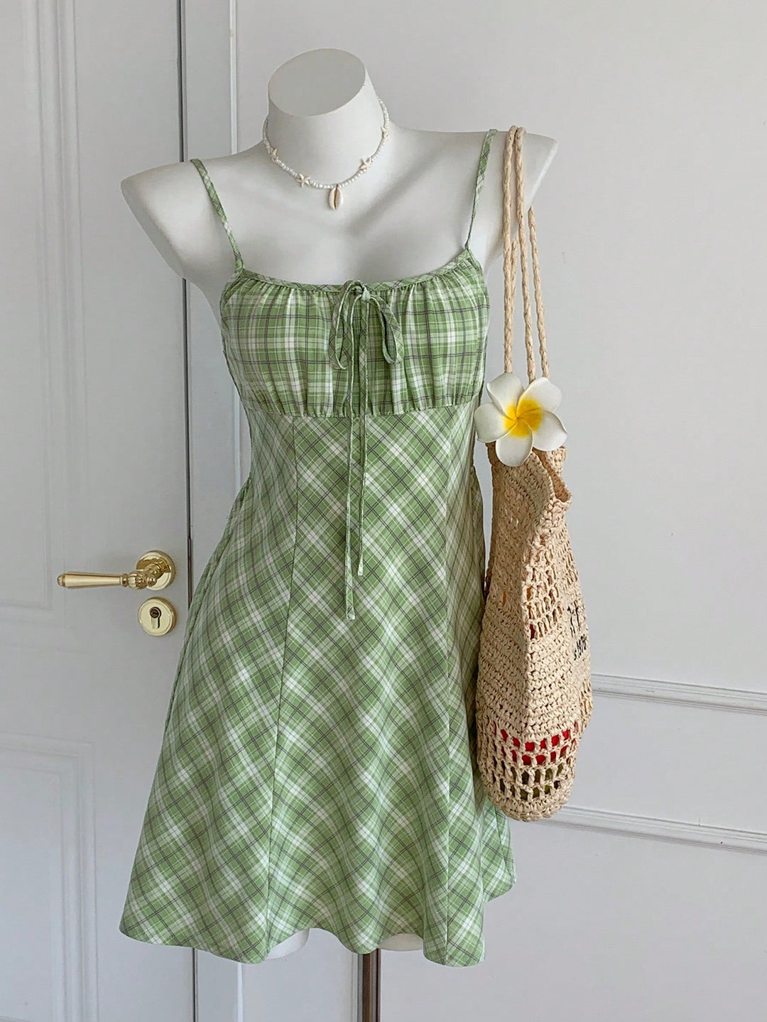 Rochie mini SHEIN, verde