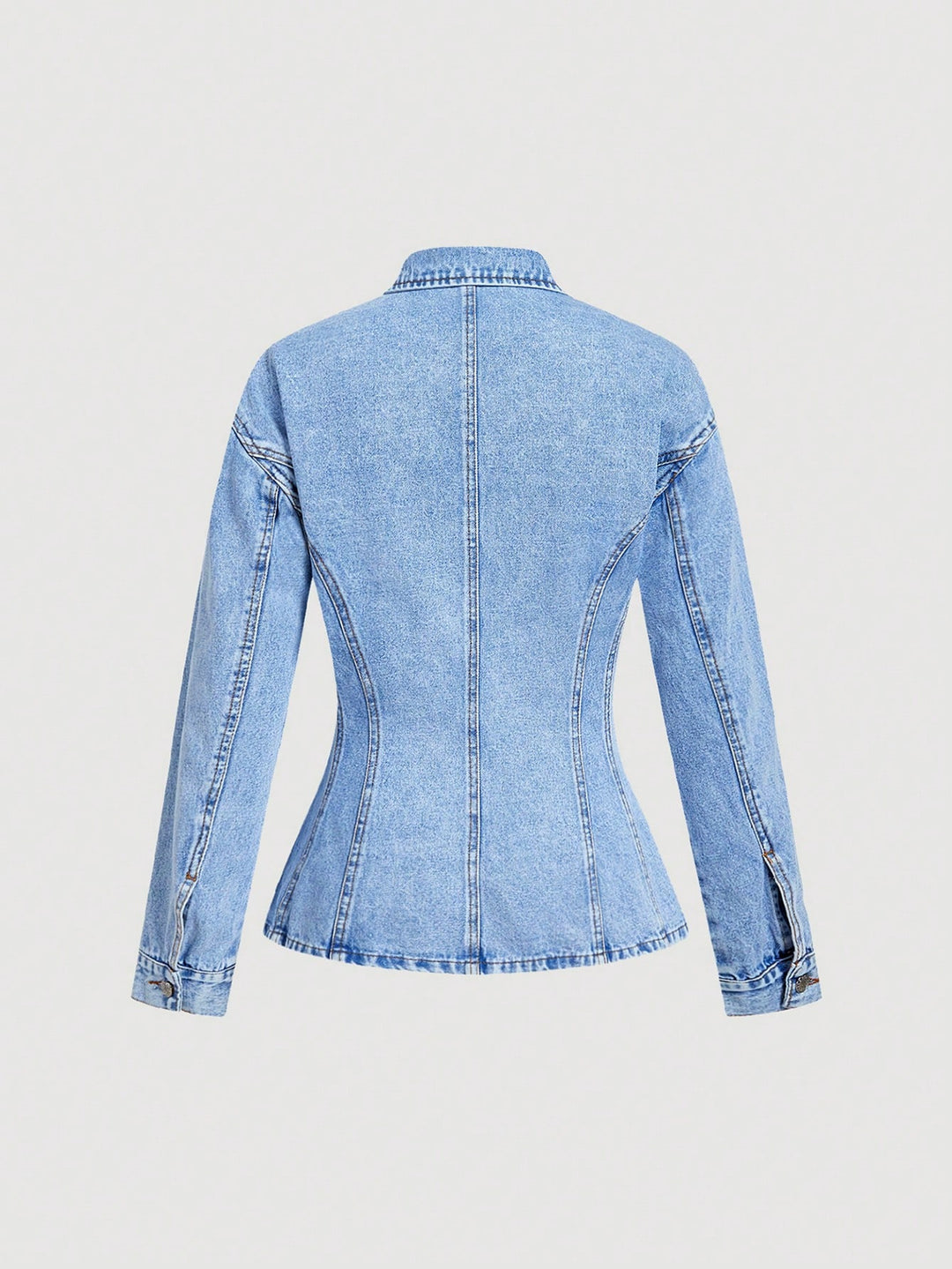 Jachetă denim SHEIN, albastru