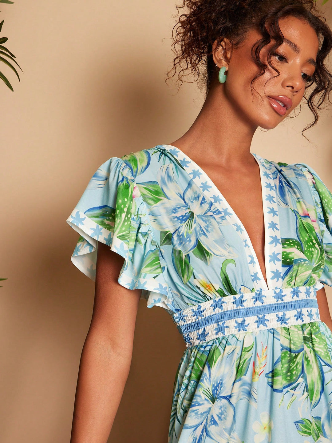 SHEIN mini ruha, zöld