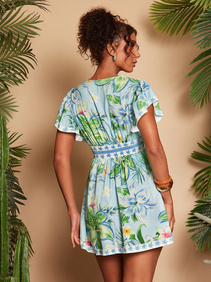 SHEIN mini ruha, zöld