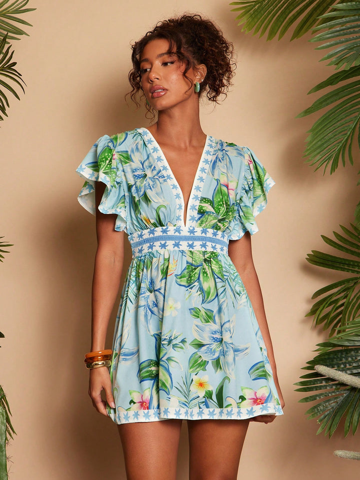 SHEIN mini ruha, zöld