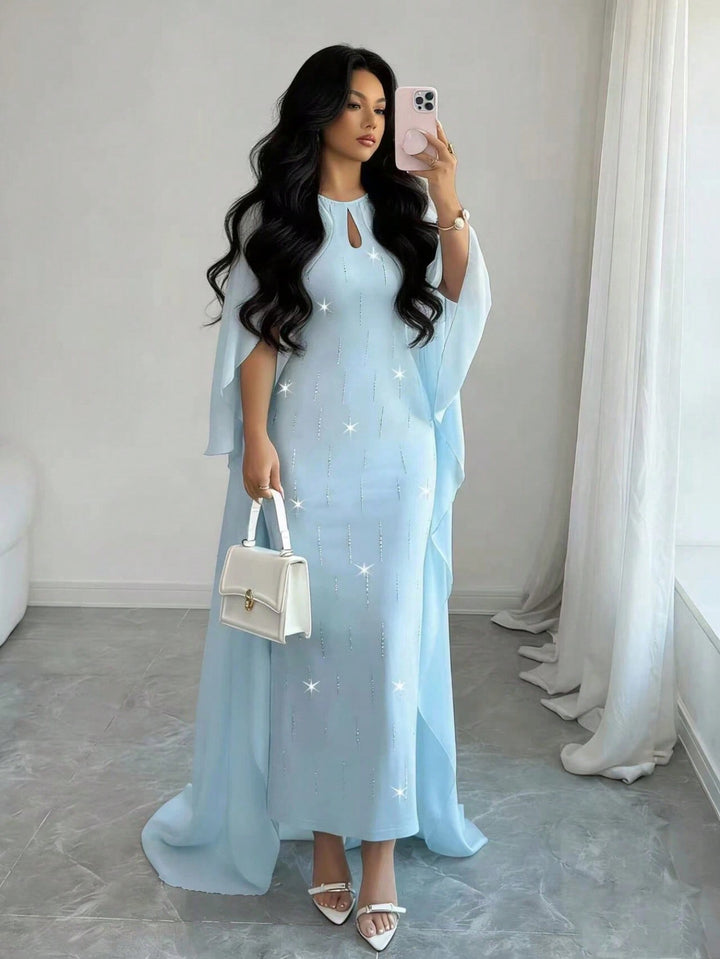 Rochie midi SHEIN, albastru