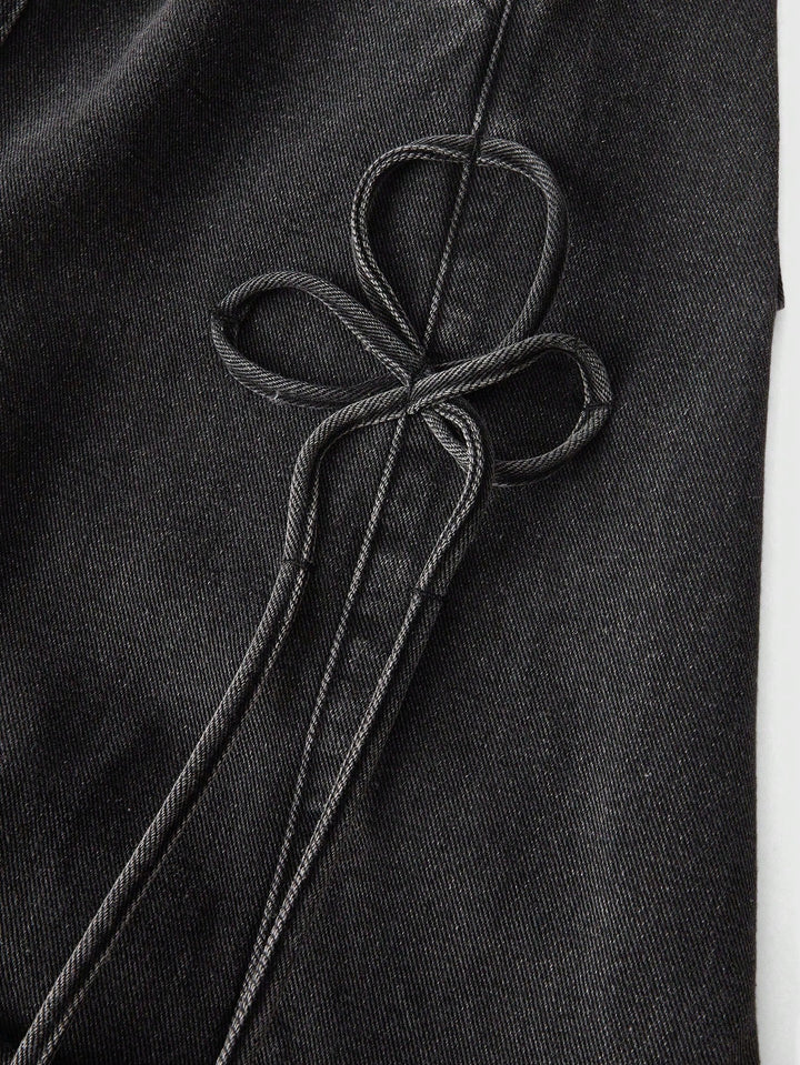 Pantaloni scurți SHEIN, negru