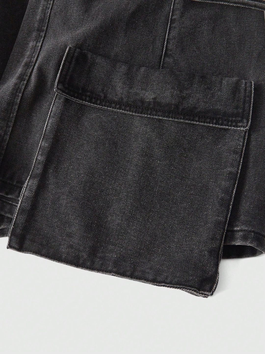 Pantaloni scurți SHEIN, negru