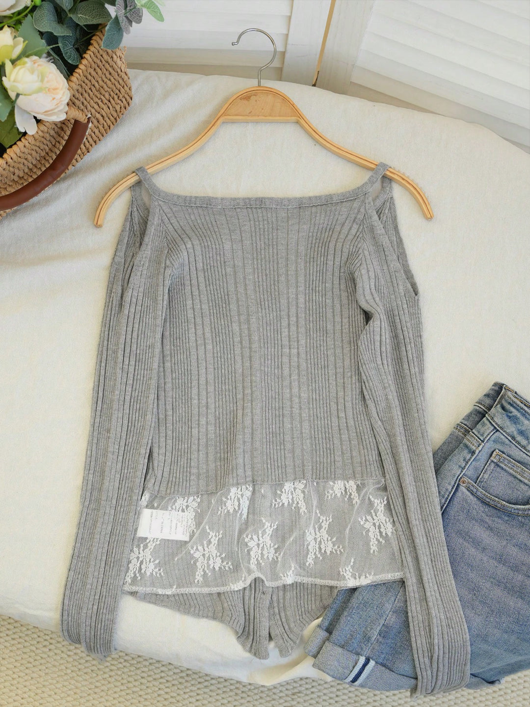 Cardigan SHEIN, gri