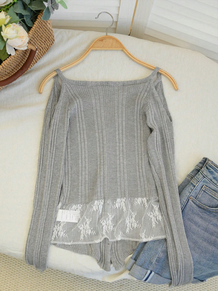 Cardigan SHEIN, gri