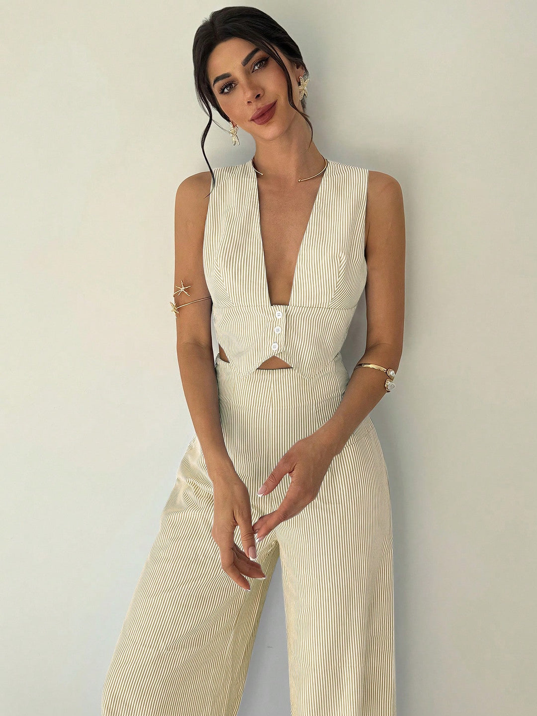 SHEIN khaki ruhaegyüttes
