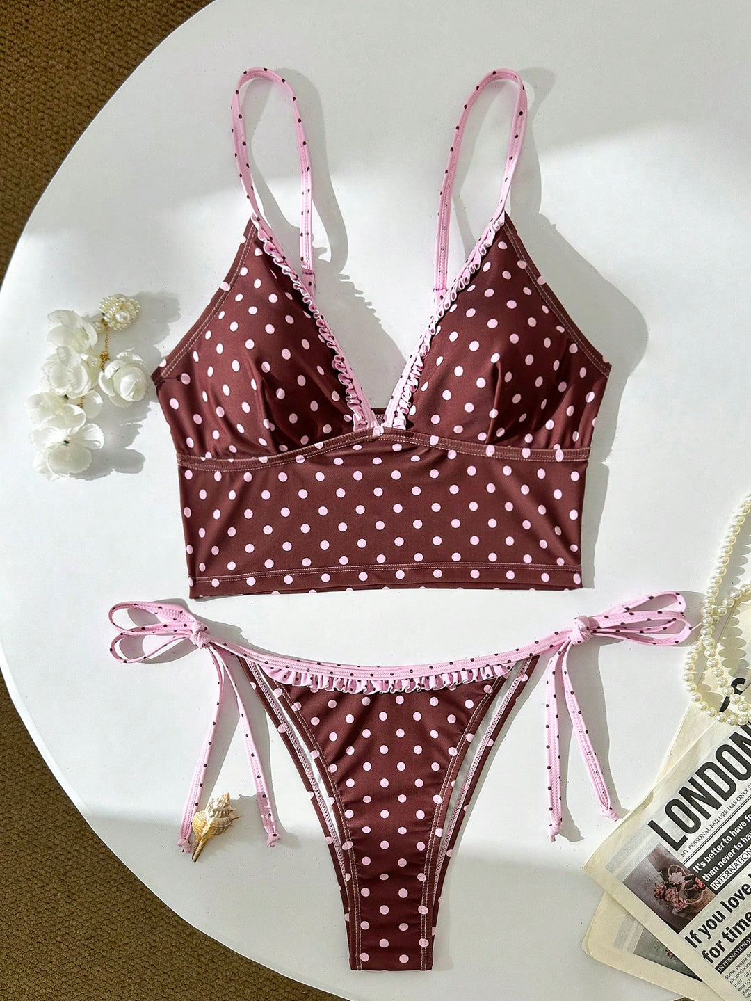 Costum de baie SHEIN, mix culori