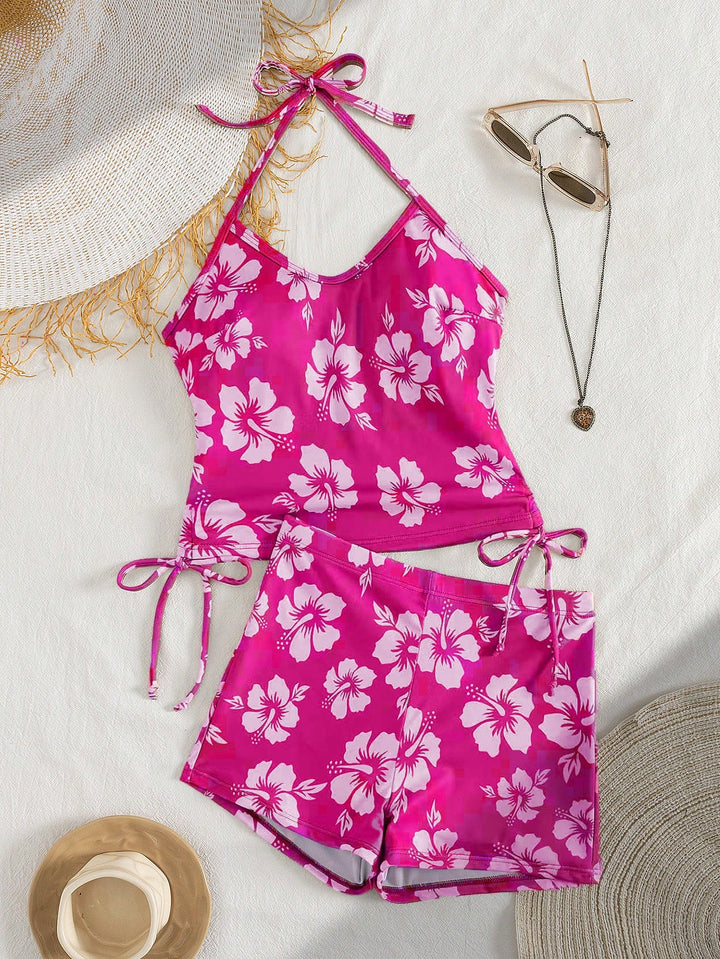 Costum de baie SHEIN, mix culori