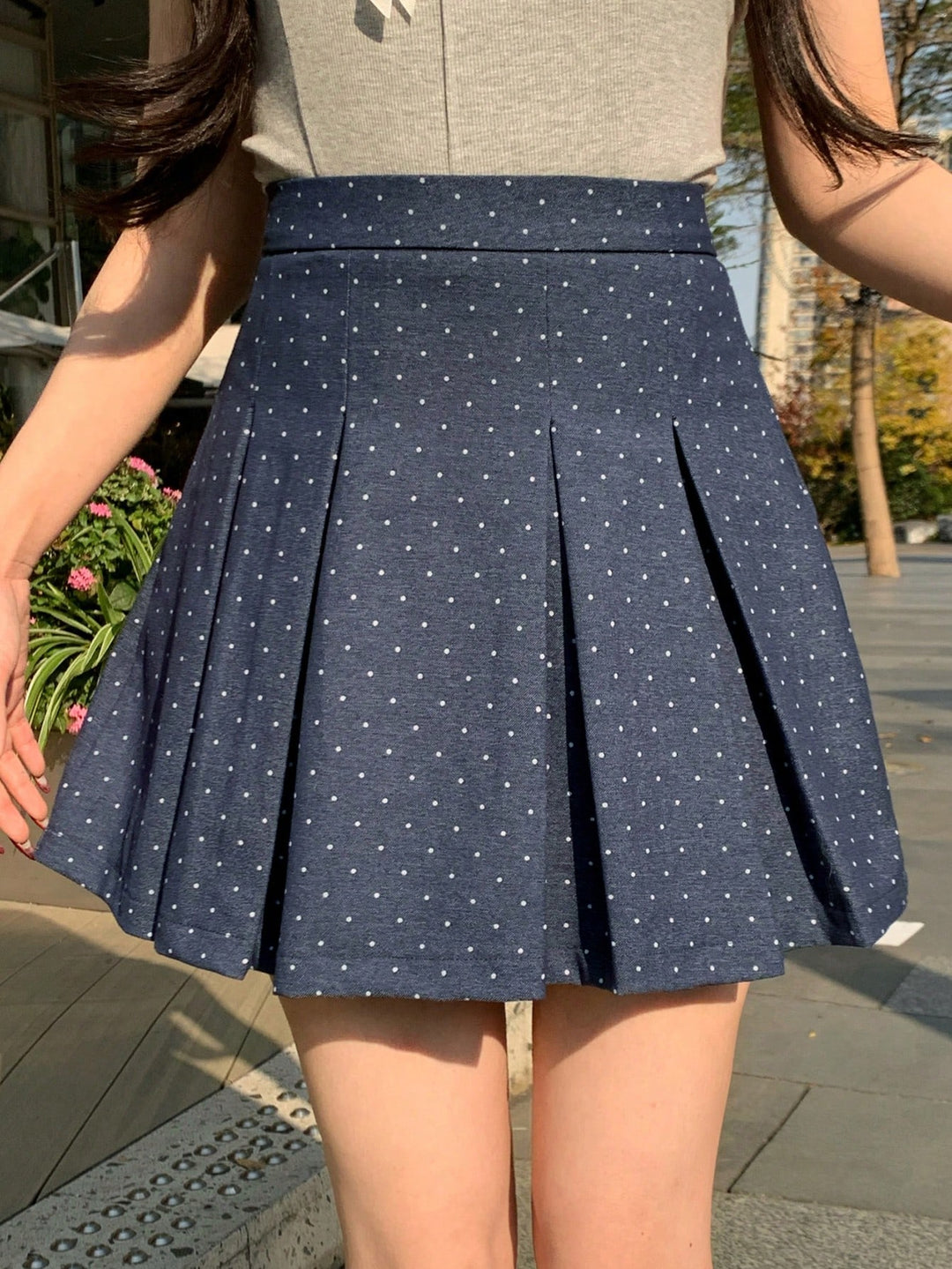 SHEIN miniszoknya, kék