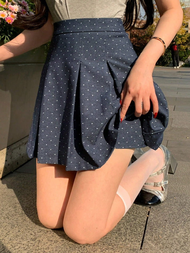 SHEIN miniszoknya, kék