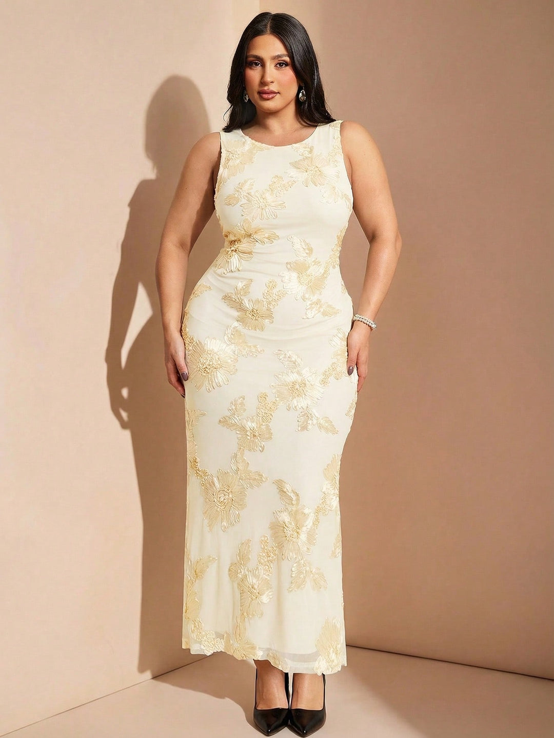 Rochie SHEIN, bej