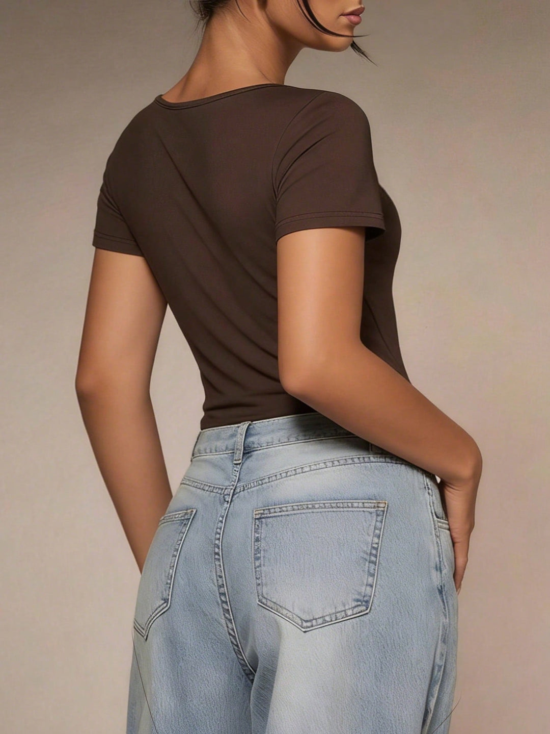 Tricou SHEIN, maro