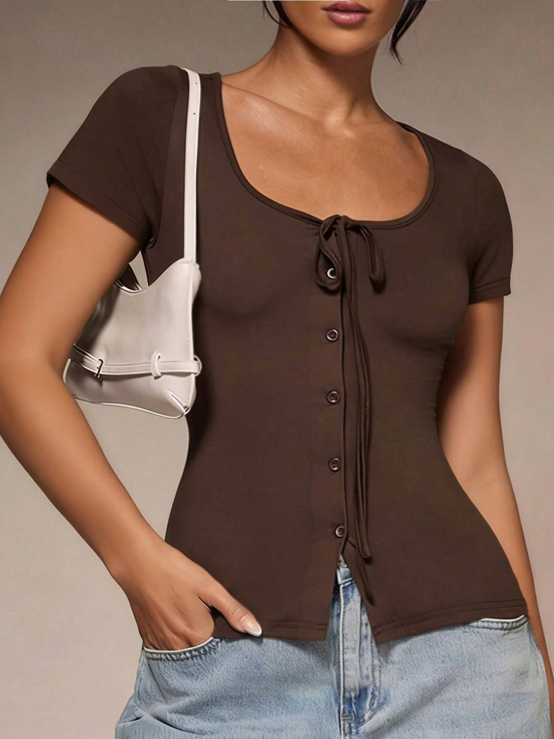 Tricou SHEIN, maro