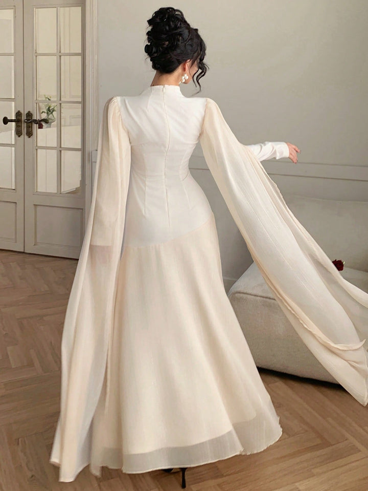 Rochie maxi SHEIN, portocaliu