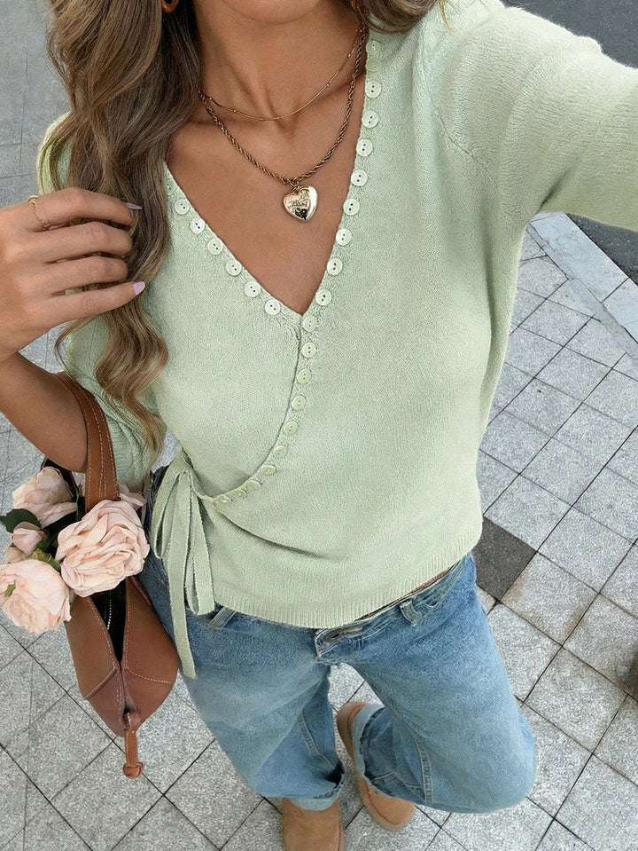 Pulover SHEIN, verde
