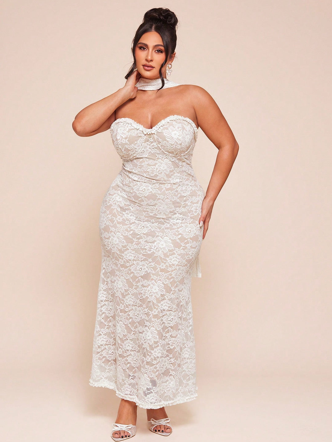 Rochie SHEIN, alb