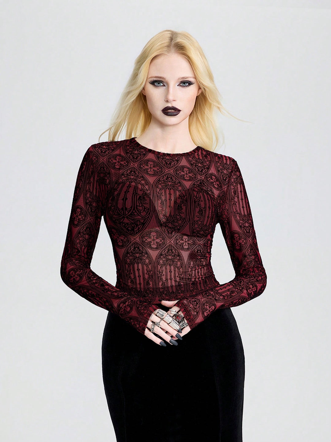 SHEIN Blouse, mixed colors