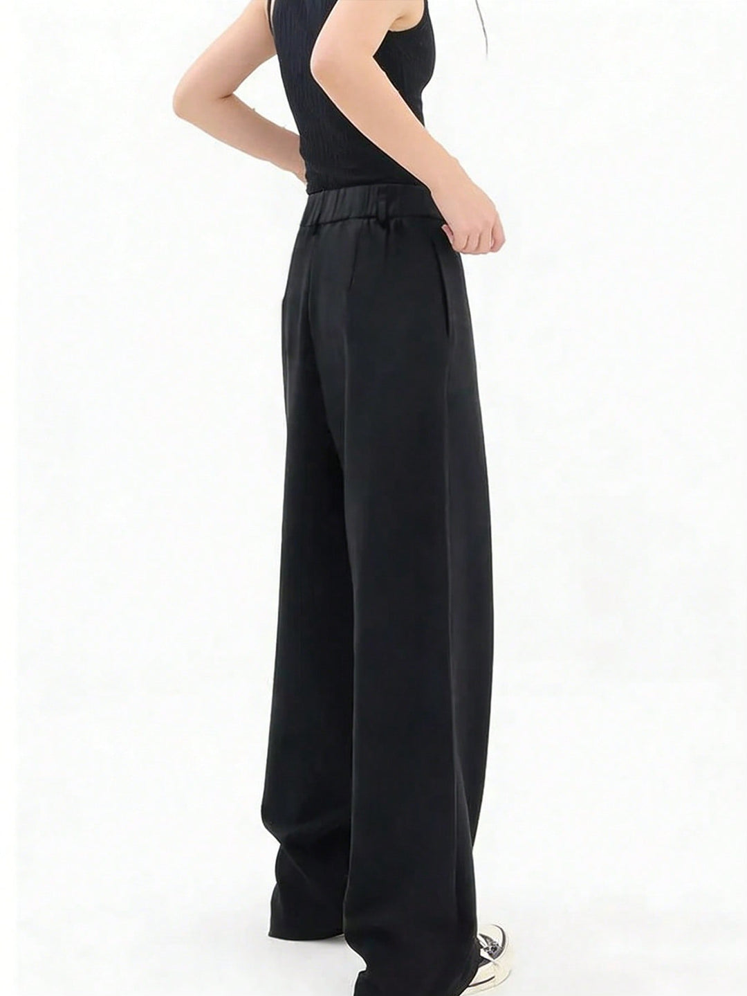 Pantaloni SHEIN, negru