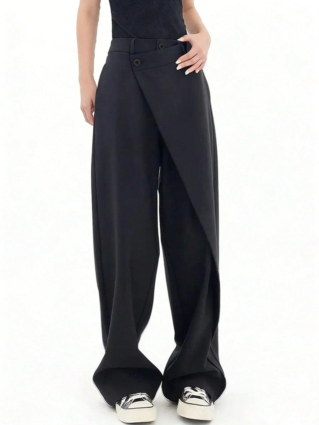 Pantaloni SHEIN, negru