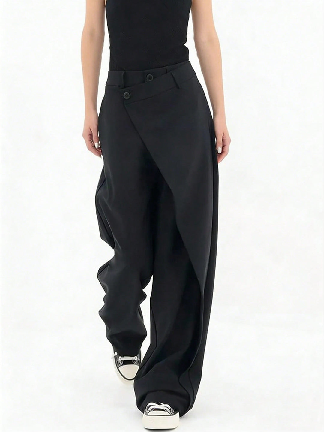 Pantaloni SHEIN, negru