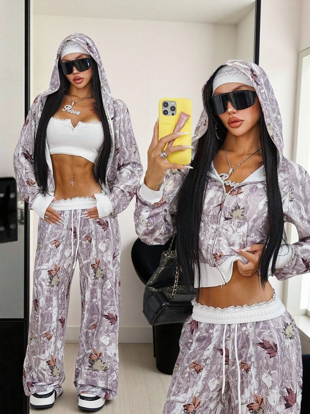 Compleu SHEIN, mix culori