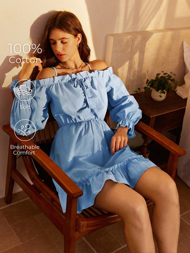 Rochie mini SHEIN, albastru