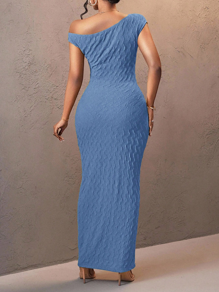 Rochie maxi SHEIN, turcoaz